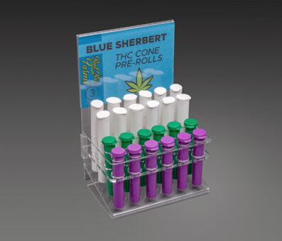 Tiered Joint Tube Display