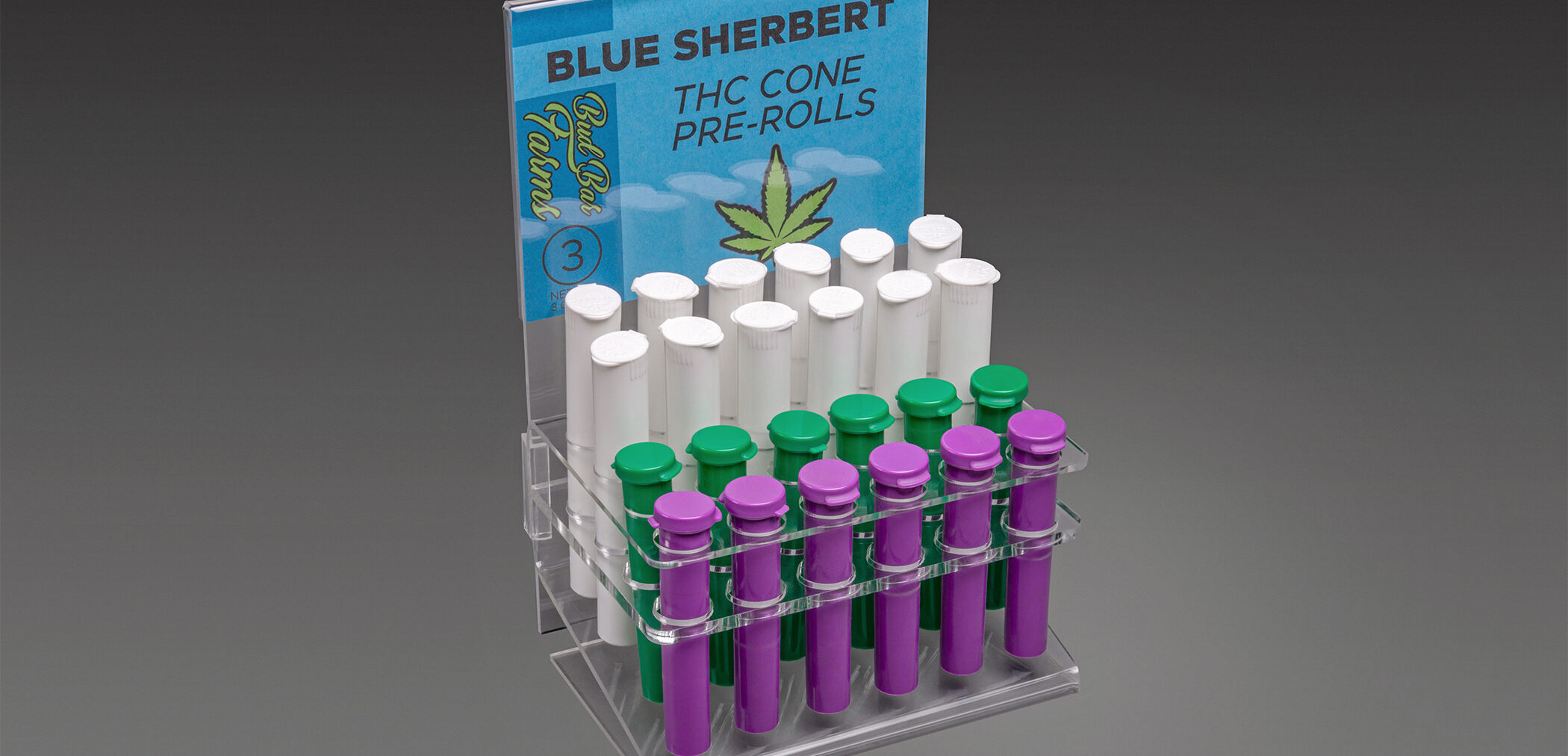 Tiered Joint Tube Display